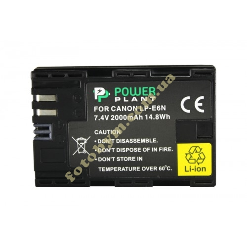Купить Аккумулятор Canon LP-E6N (аналог) PowerPlant Аккумулятор Canon LP-E6N (аналог) PowerPlant
