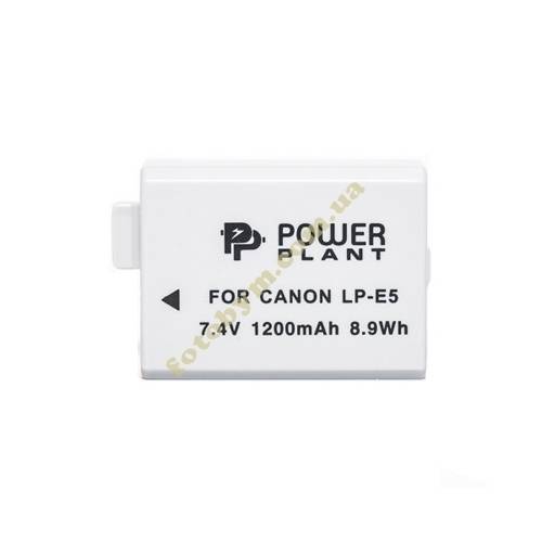 Купить Аккумулятор Canon LP-E5 аналог от Power Plant Аккумулятор Canon LP-E5 аналог от Power Plant